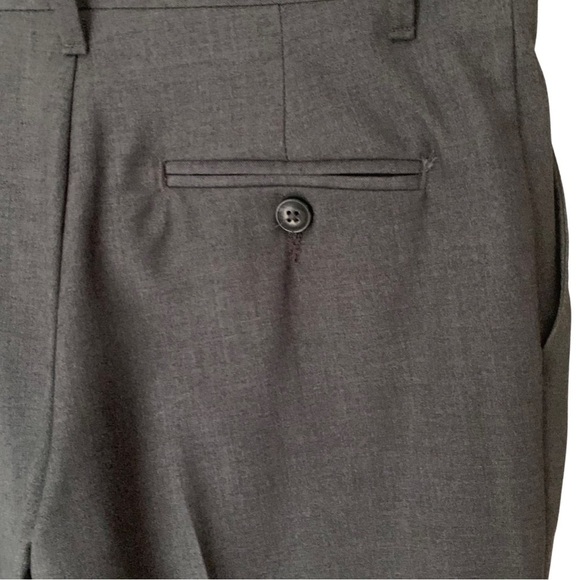 NWT CHAPS Boys Dress Pants Dark Charcoal Heather Style# C841180 Classic Size 10 - Picture 9 of 16
